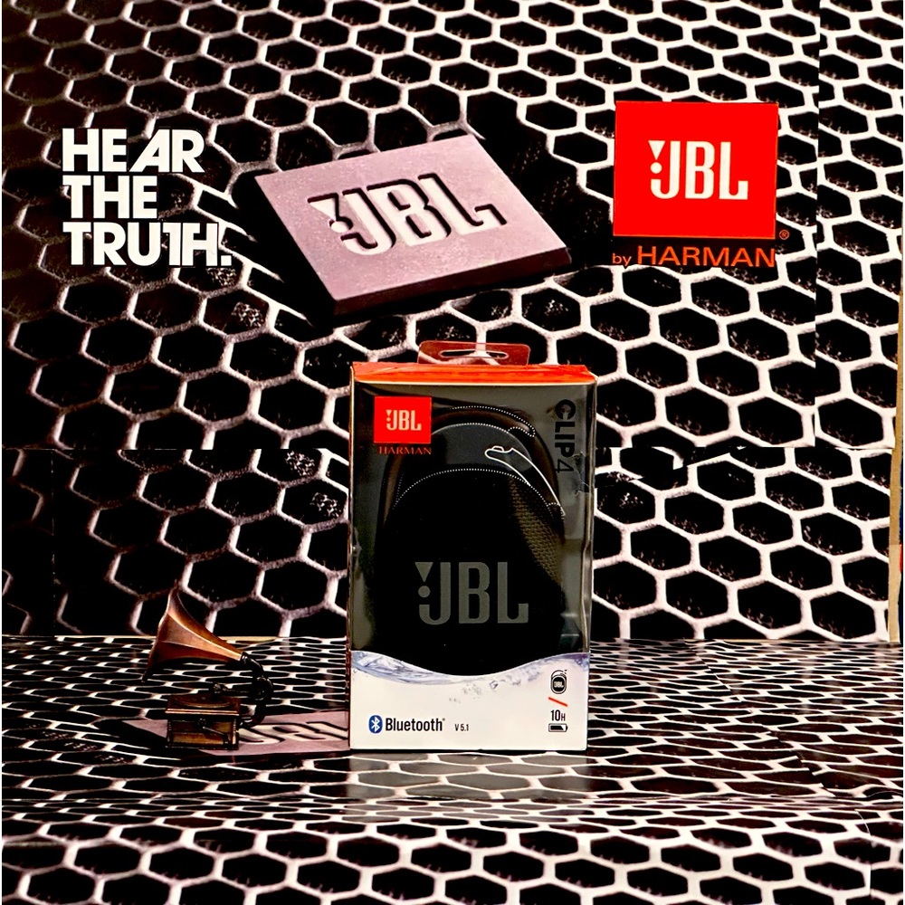 JBL Clip 4 portable Bluetooth speaker waterproof